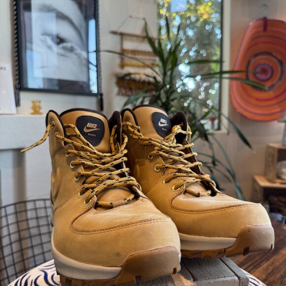 Nike ACG Manoa Wheat Leather Boot, Men’s 10.5, Used (Good Condition) - Picture 3 of 7